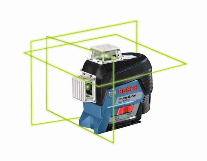 BOSCH SIRKELLASER GLL 3-80 CG M/BM1