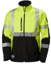 HELLY HANSEN JAKKE GUL L ICU SOFTSHELL