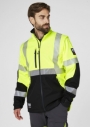 HELLY HANSEN JAKKE GUL L ICU SOFTSHELL