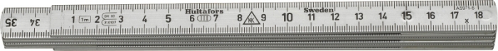 HULTAFORS METERSTOKK ALUM A59-1-6