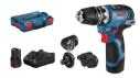 BOSCH DRILL GSR 12V-35 FC M/ 2X3,0AH