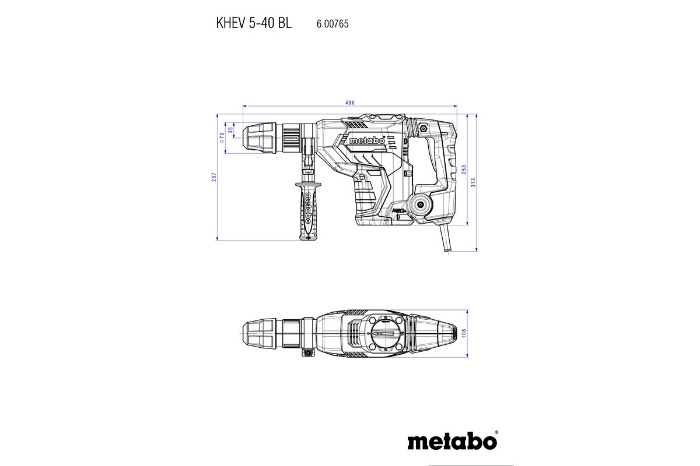METABO KOMBIHAMMER KHEV 5-40 BL