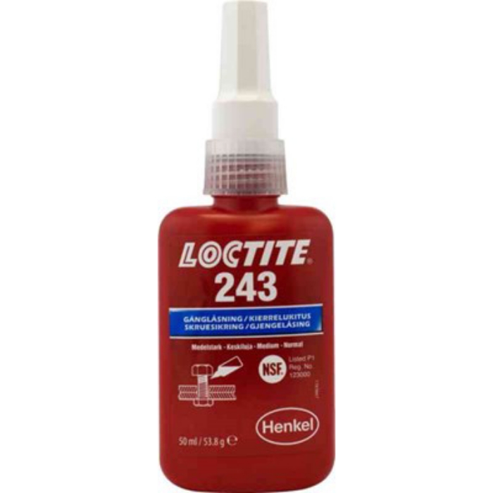 LOCTITE 243 50ML GJENGESIKRING NORMAL