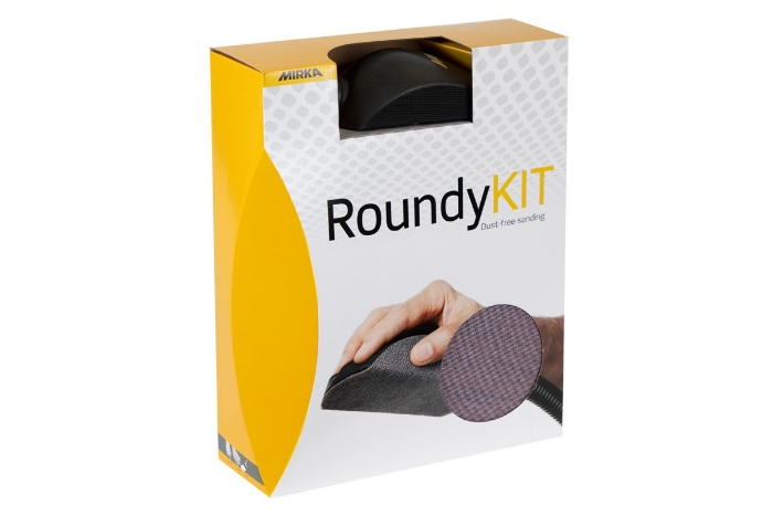 MIRKA ROUNDY KIT HÅNDSLIPEKLOSS M/AVSUG
