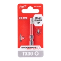 MILWAUKEE BITS SHOCKWAVE TX30 X 50MM P1