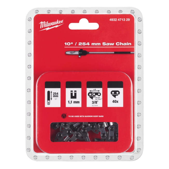MILWAUKEE KJEDE 3/8X254X1,1MM FOR M18 FOPH