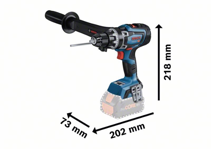BOSCH DRILL GSR 18V-150 C SOLO L-BOXX