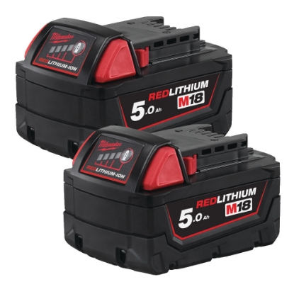 MILWAUKEE BATTERISETT M18 B5 2-PACK