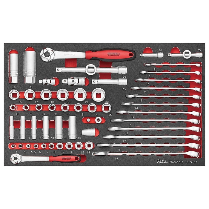 TENG TOOLS SERVICEVESKE EVA VERKTØY SCE2 