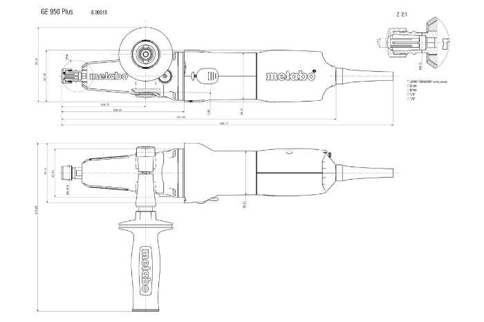METABO RETTSLIPER GE 950