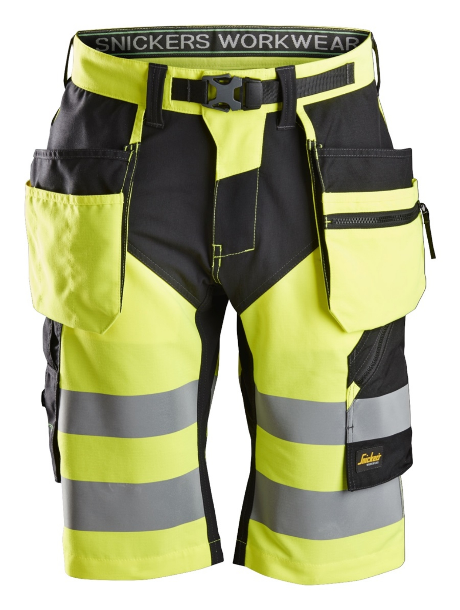 6933 FlexiWork Arbeidsshorts varsel, gul Varsel, Gul