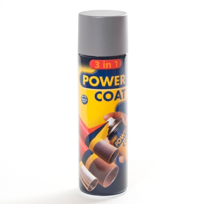 POWER COAT 3 IN 1 SPRAY 500 ML 7001 SØLVGRÅ