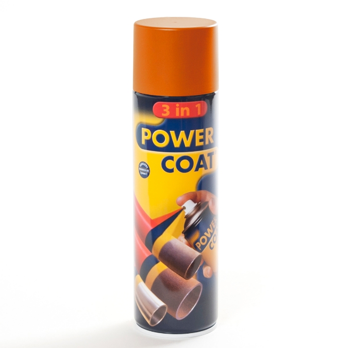 POWER COAT 3 IN 1 SPRAY 500 ML 2000 GULORANGE