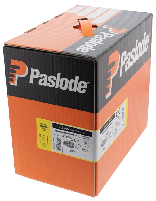 PASLODE MASKINSPIKER 25/65 RING A4 LINSE 1950