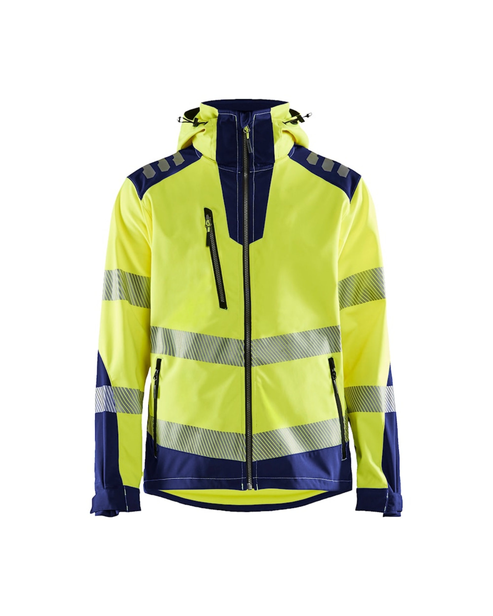 Blåkläder 449125133399L Softshelljakke varselgul/svart Str. L