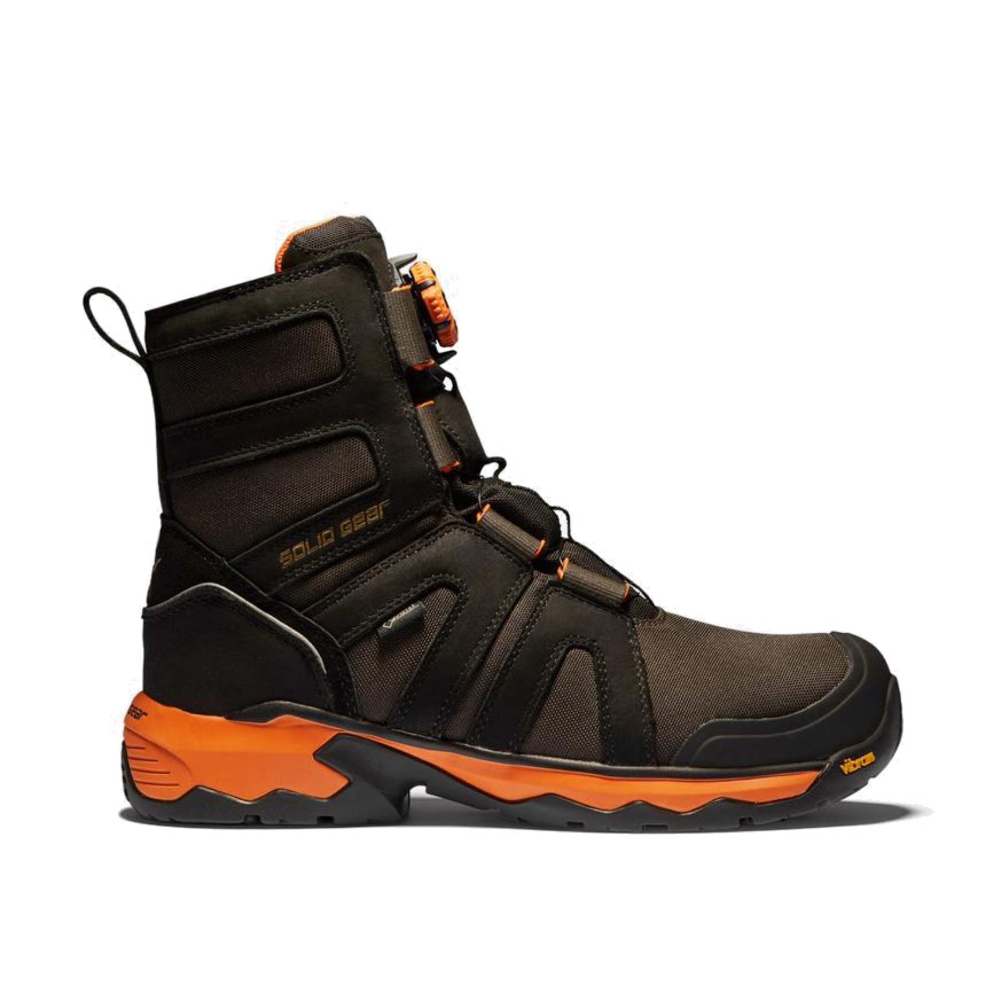 Bilde av Tigris GTX AG High Vernestøvel svart/oransje, S3, glassfiberhette 43