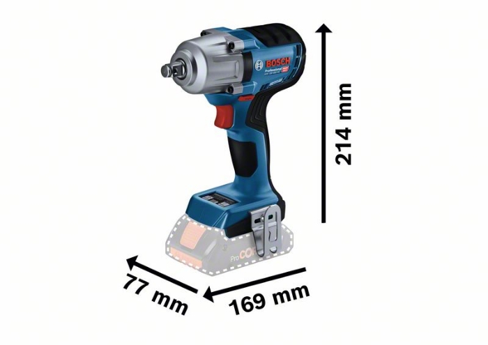 Bilde av Bosch Muttertrekker GDS 18V-450 HC Solo L-BOXX