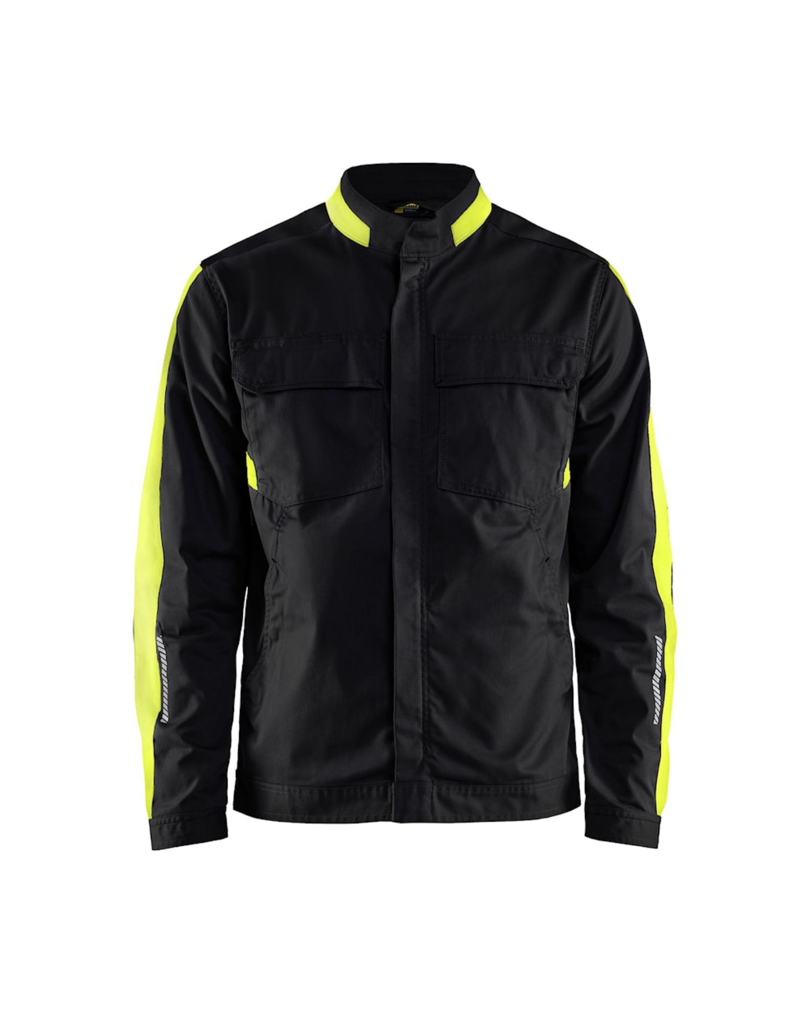 Industrijakke stretch Sort/Hi