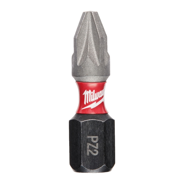 MILWAUKEE BITS SHOCKWAVE PZ2 X 25MM 2 STK.