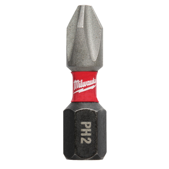 MILWAUKEE BITS SHOCKWAVE PH2 X 25MM 2 STK.