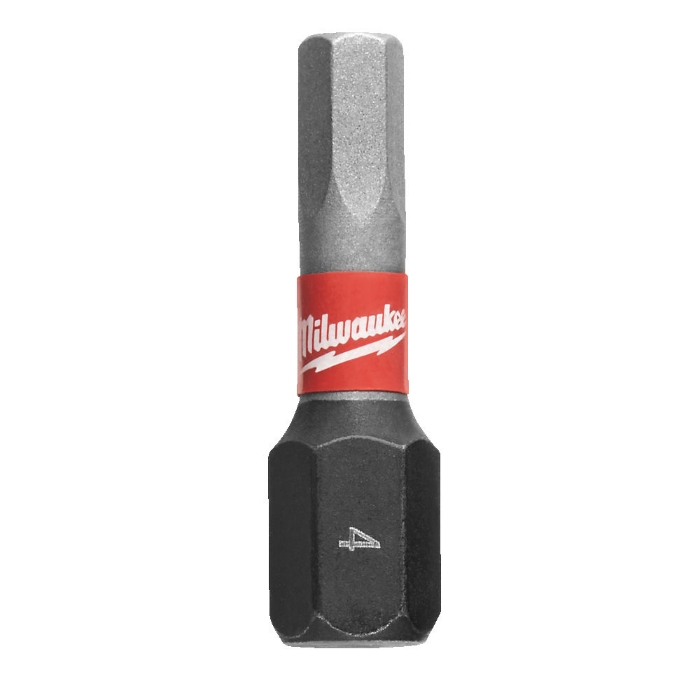 MILWAUKEE BITS SHOCKWAVE HEX4 X 25MM 2 STK.