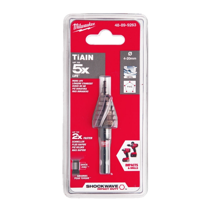 MILWAUKEE TRINNBOR SHW 4-20MM 2MM TRINN
