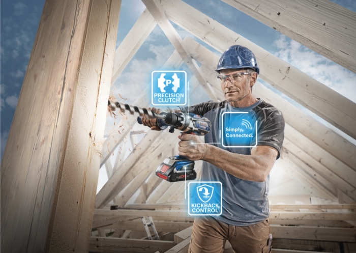 BOSCH DRILL GSR 18V-110 C 2X4AH PROC L-BOXX