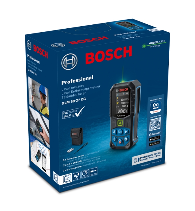 BOSCH AVSTANDSMÅLER GLM 50-27 CG