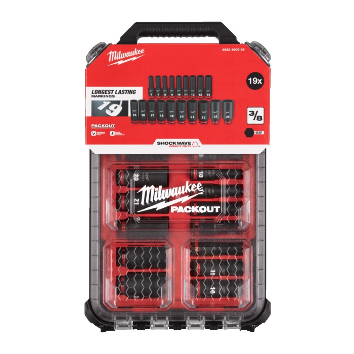 MILWAUKEE PACKOUT KRAFTPIPESETT 3/8 19P