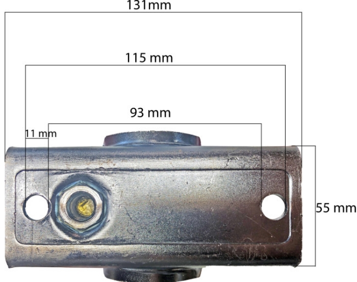 NESEHJUL TILHENGER 48MM X 200MM 400 KG