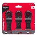 MILWAUKEE DYKKSAGBLAD SETT TRE/METALL 5 PK