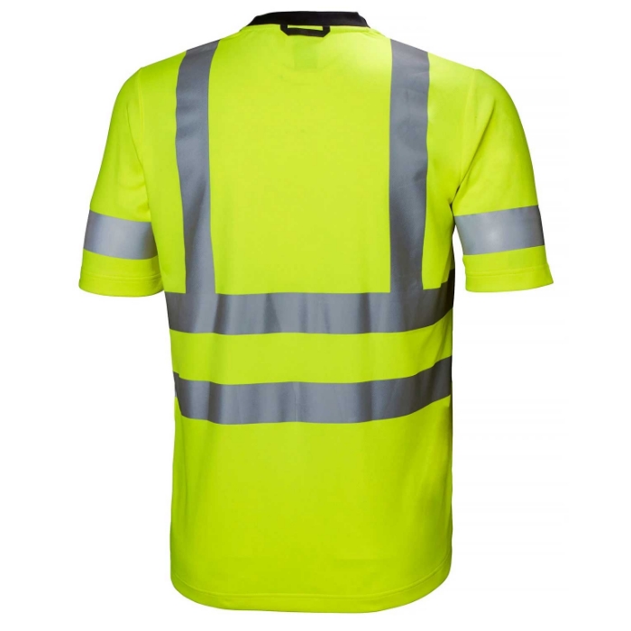 HELLY HANSEN T-SKJORTE HVIS GUL ADDVIS