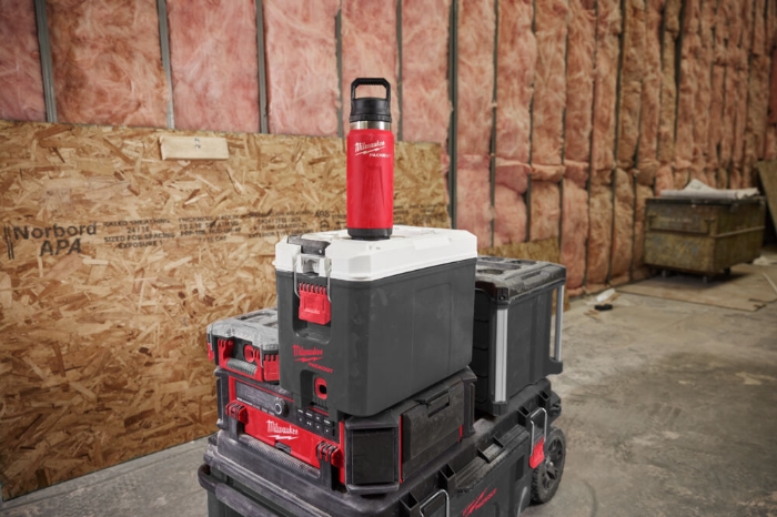 MILWAUKEE TERMOFLASKE 532ML RØD PACKOUT