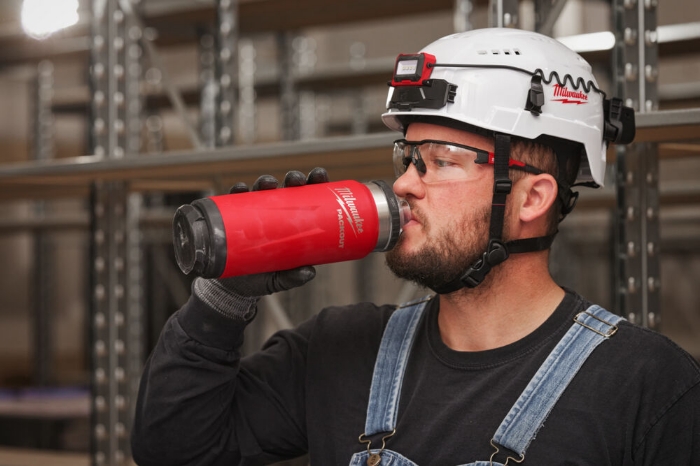 MILWAUKEE TERMOFLASKE 532ML RØD PACKOUT