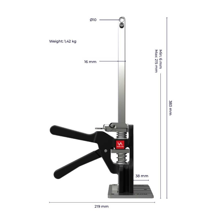 VIKING ARM HÅNDHOLDT JEKK 150KG
