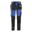 SNICKERS ARBEIDSBUKSE SOFTSHELL BLÅ STRETCH 6940 HL