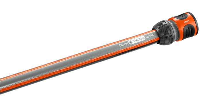 GARDENA SLANGEKOBLING 1/2" MED STOPP