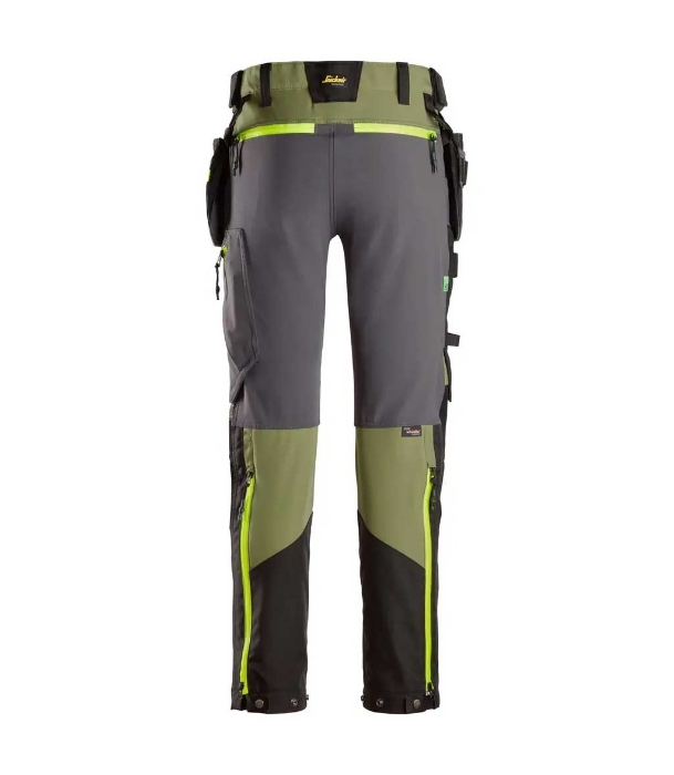 Snickers Workwear Bukse 6940 Khaki grønn/Grå HL 