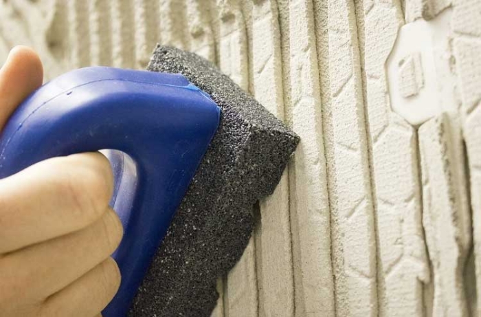 Betongbryne  75 X 160 MM med Plasthåndtak