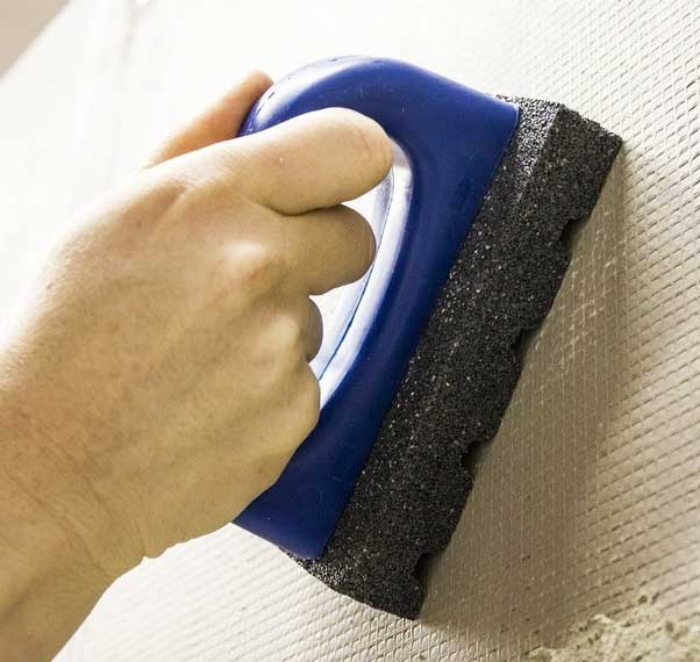 Betongbryne  75 X 160 MM med Plasthåndtak