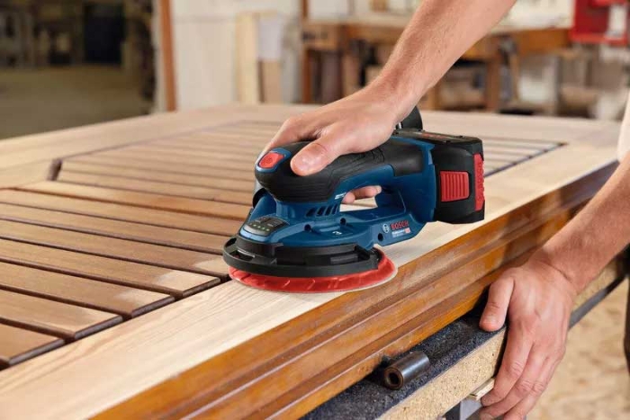 Bosch Eksentersliper GEX 18V-150-3 3XTB Solo L-BOXX