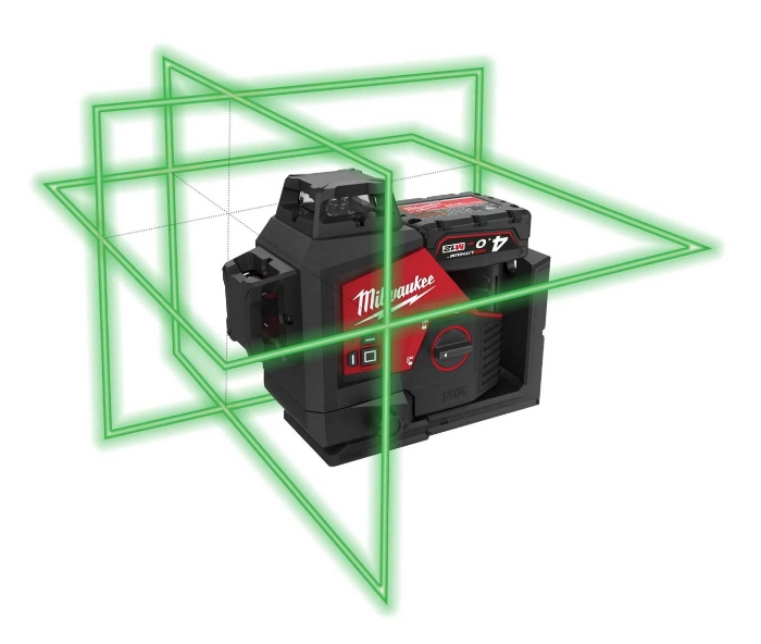 Milwaukee Sirkellaser M12 3PLKIT-401P