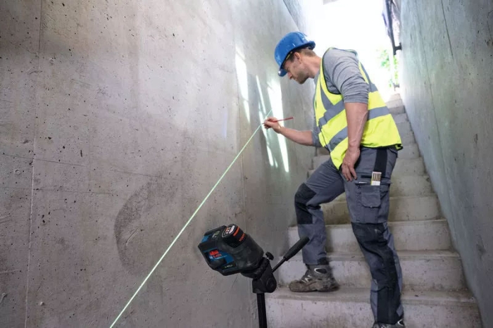 Bosch Linjelaser Grønn GLL 12V-50-22 CG/AA