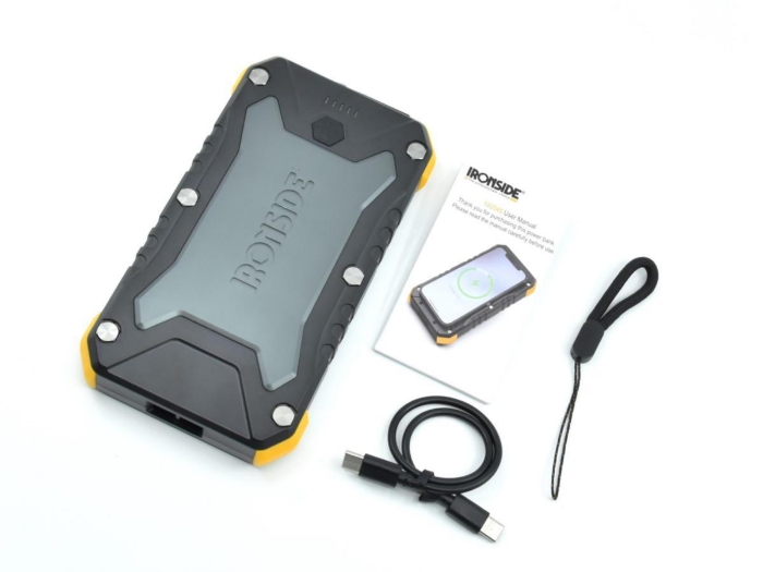 Ironside Powerbank 10000 MAH 2XUSBA+C IP66