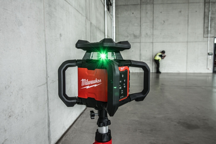 Milwaukee Rotasjonslaser M18™ 300 m Grønn