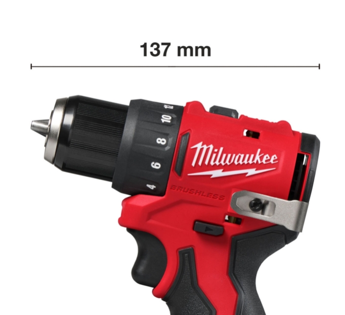 Milwaukee Drill M12 BLDDRC-202C