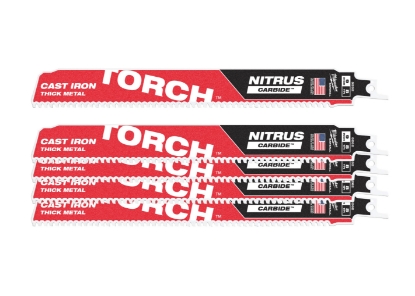 Milwaukee Bajonettsagblad Torch Nitrus 230X8 5P