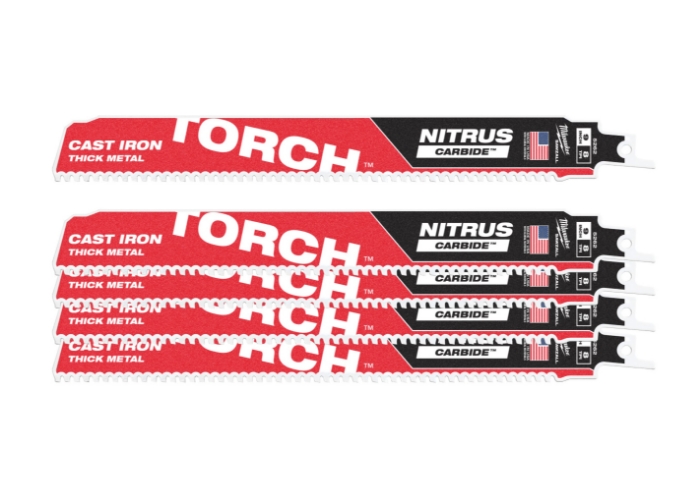 Milwaukee Bajonettsagblad Torch Nitrus 230X8 5P