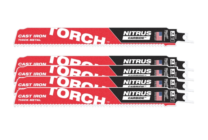 Milwaukee Bajonettsagblad Torch Nitrus 230X10 5P