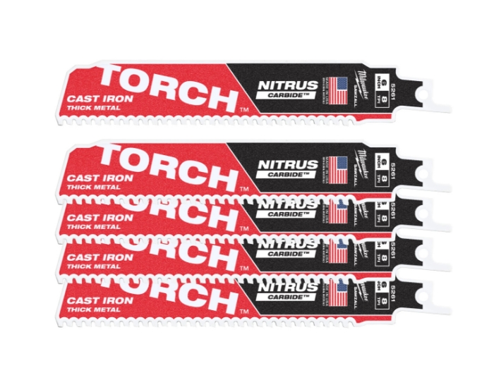Milwaukee Bajonettsagblad Torch Nitrus 150X8 5P